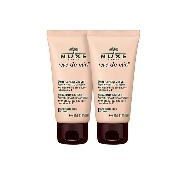 Nuxe Reve De Miel Creme Mains Et Ongles 50Ml X 2