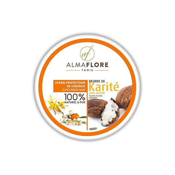 Almaflore Beurre De Karite Ylang Orange 100G