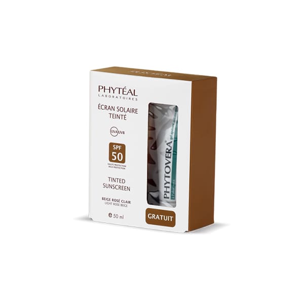 Phyteal Ecran Teint Beige Rose 50Ml Coffret Spf50