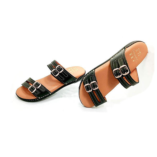 Sti Claquette Femme Sr025 Noir/Beige P 37