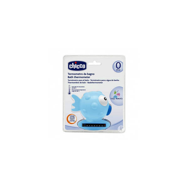 Chicco Thermometre De Bain Poisson Bleu