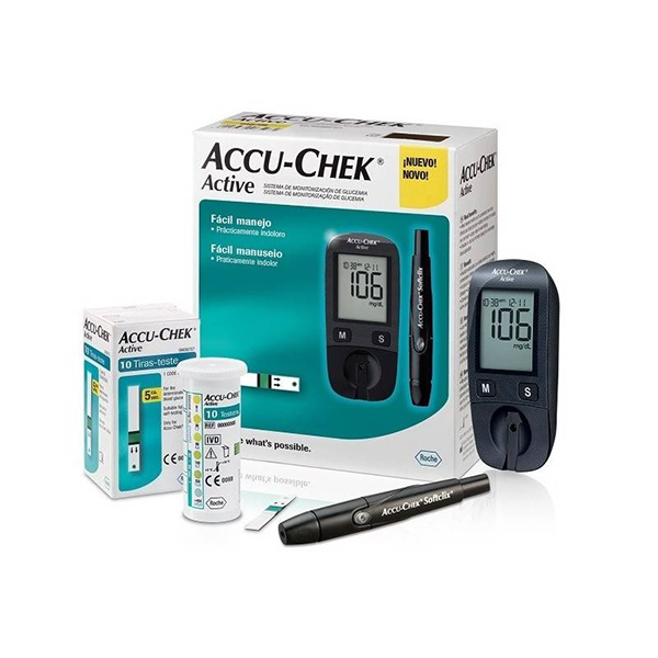 Accuchek Active Coffret 110 Bandlettes+Appareil