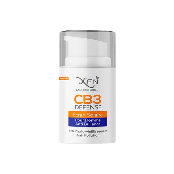 Xen Cb3 Defense Ecran Solaire Homme Inv 50Ml Spf50