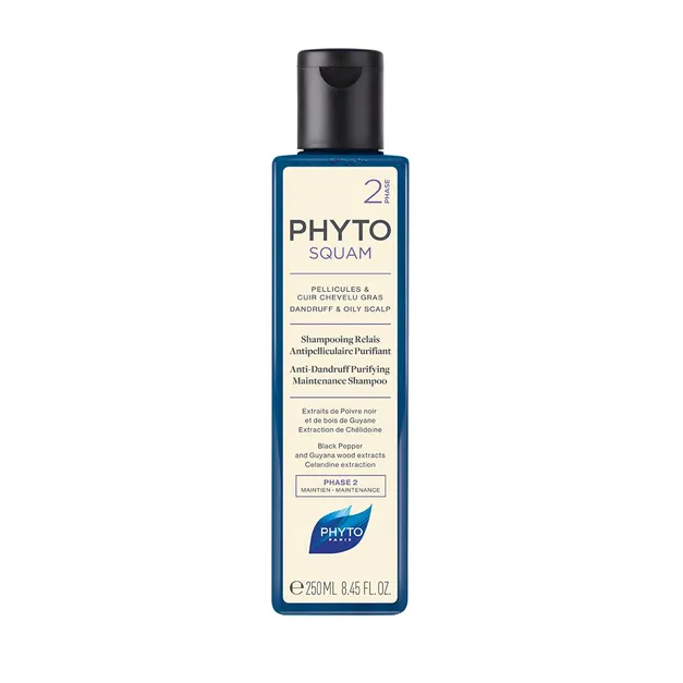 Phyto Squam Shampooing Anti Pelliculaire Fl 250Ml