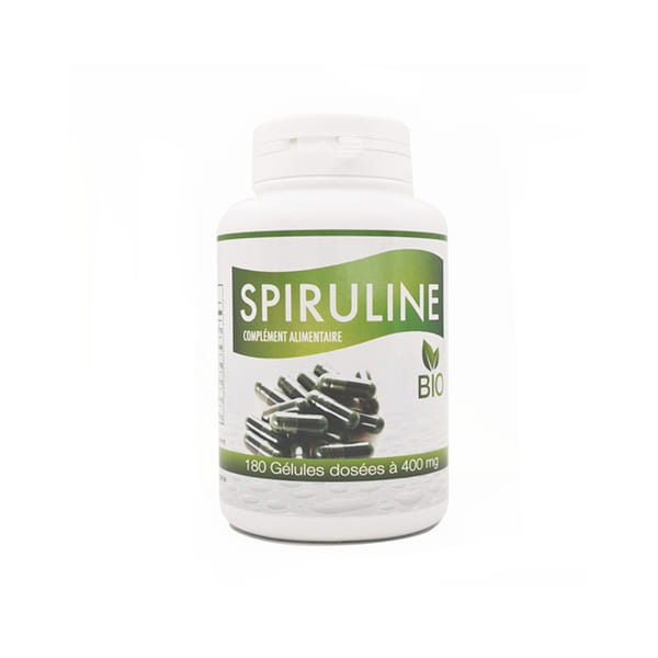 Biodiet Bio Spiruline Bt 180 Gelules