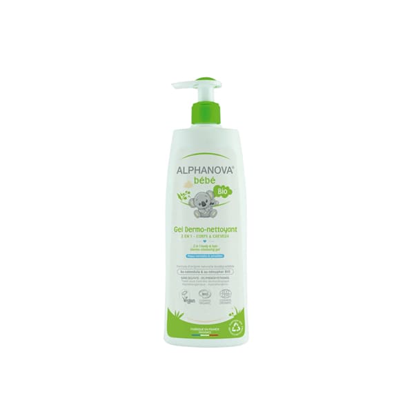 Alphanova Dermo Nettoyant Gel Chev/Corps 500Ml