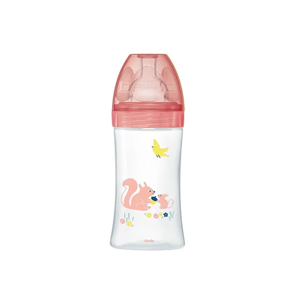 Dodie Biberon 0-6M 270Ml Rose Ref 2019469