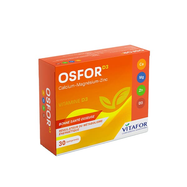 Osfor D3 Bt 30 Cp (Calcium+Magnesium+5Mg Zinc+D3)