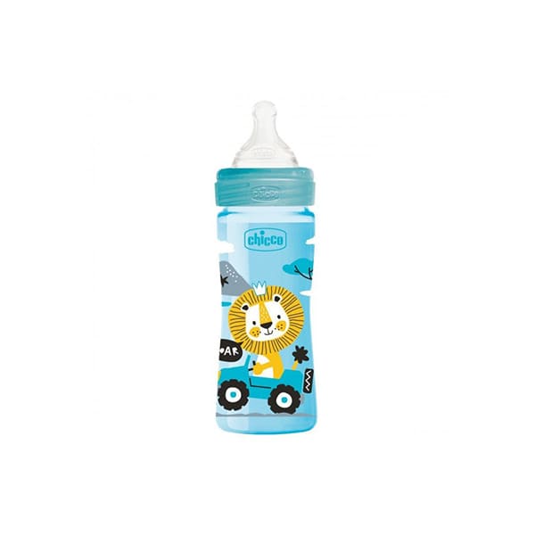 Chicco Biberon Bleu 2M+ 250Ml Well Being Rf 286232