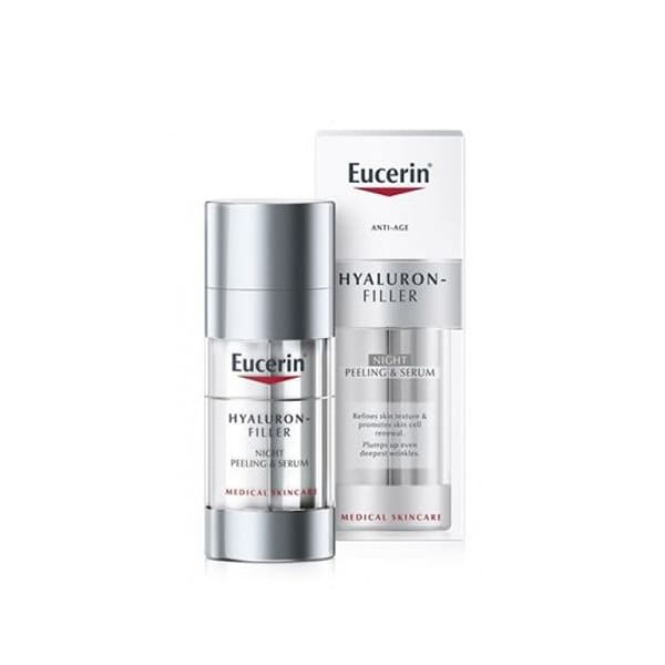 Eucerin Hyaluron Filler Peeling & Serum Nuit 30Ml