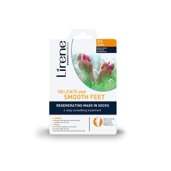 Lirene Masque Reg Chaussettes Delicate Smo 3% Urea