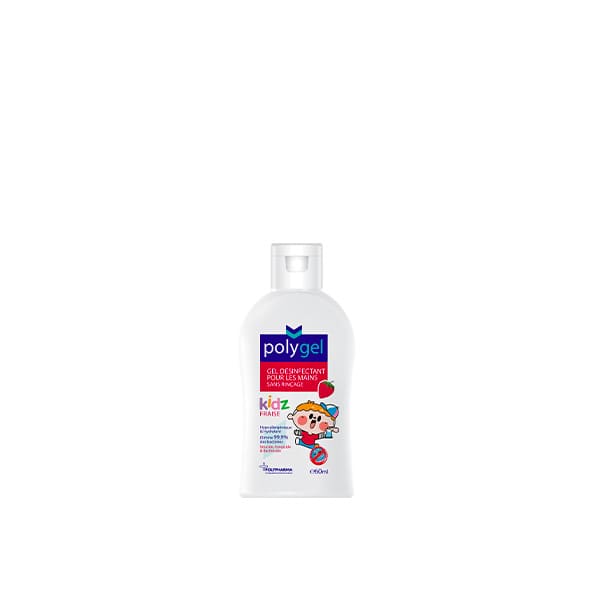 Polygel Gel Hydroalcoolique Kidz Fraise 60Ml