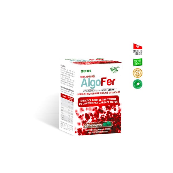 Eden Life Algofer Bt 30 Cp