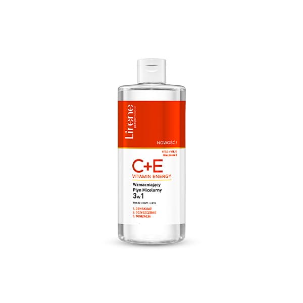 Lirene C+E Vit Energy Eau Micellaire 3En1 Fl 400Ml