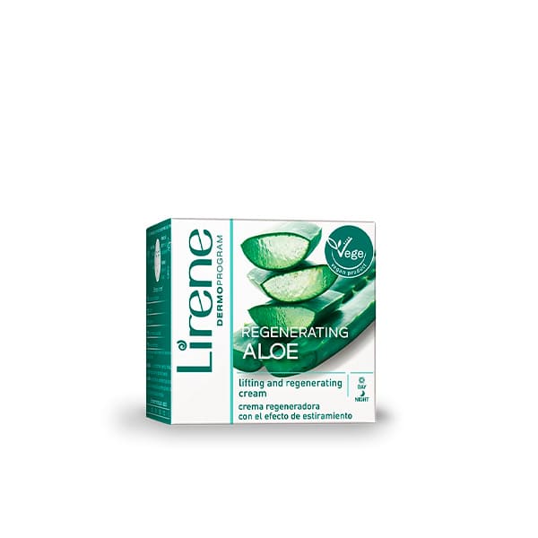 Lirene Creme Vegan Aloe Pot 50Ml Regenerating