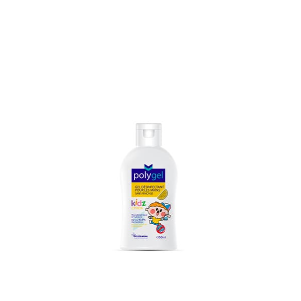 Polygel Gel Hydroalcoolique Kidz Citron 60Ml