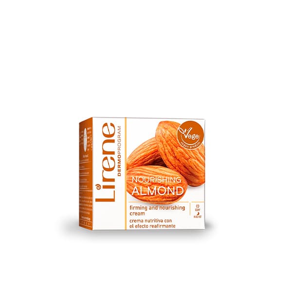 Lirene Creme Vegan Amande Pot 50Ml Nourrissante