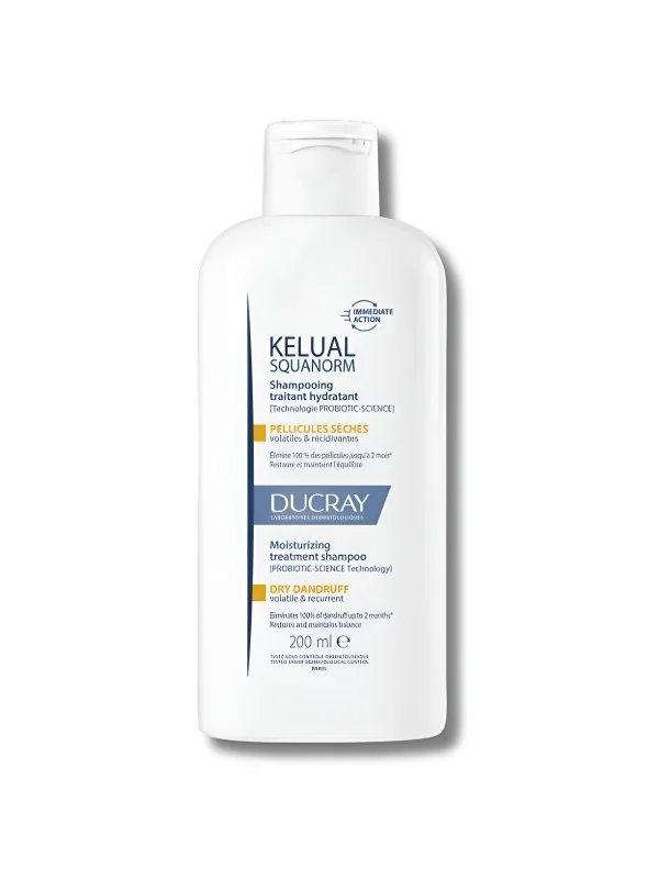 DUCRAY SQUANORM - SHAMPOOING PELLICULES SECHES 200ML