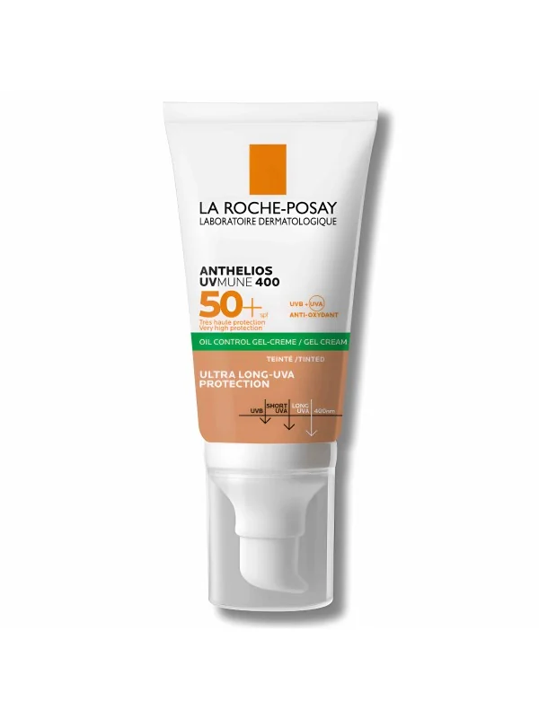 LA ROCHE POSAY ANTHELIOS UVMUNE 400 OIL CONTROL GEL CREME INVISIBLE SPF50+, 50ML