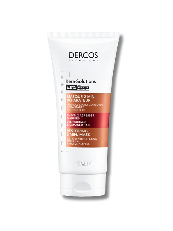 VICHY DERCOS KERA-SOLUTIONS - MASQUE 2MIN REPARATEUR 200ML