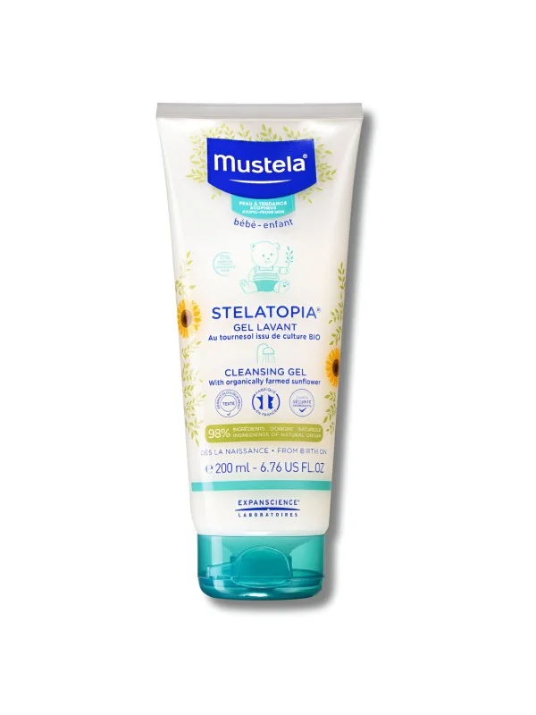 MUSTELA STELATOPIA - GEL LAVANT BIO 200ML