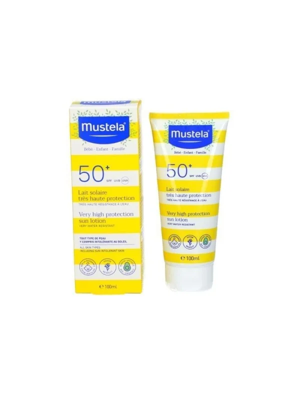 MUSTELA - LAIT SOLAIRE SPF50+ 100ML