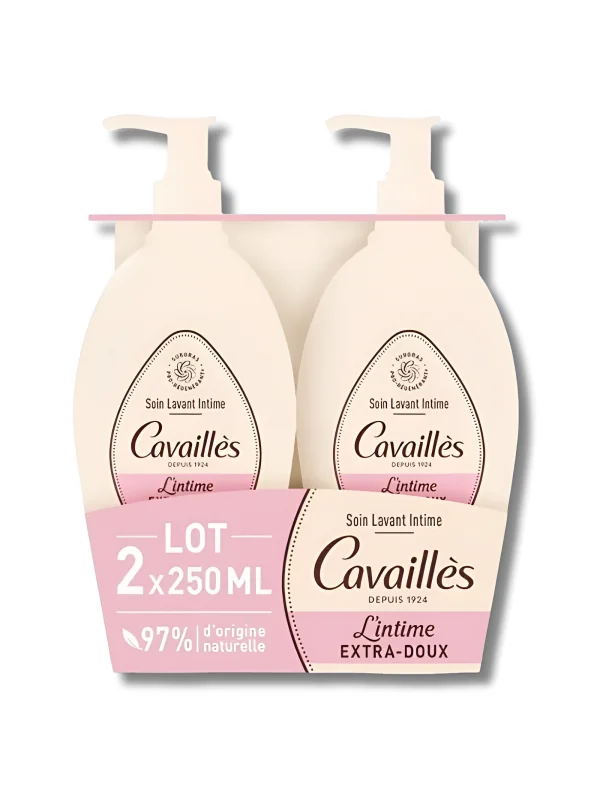 ROGE CAVAILLES - LOT DE 2 SOINS INTIMES EXTRA DOUX 250ML