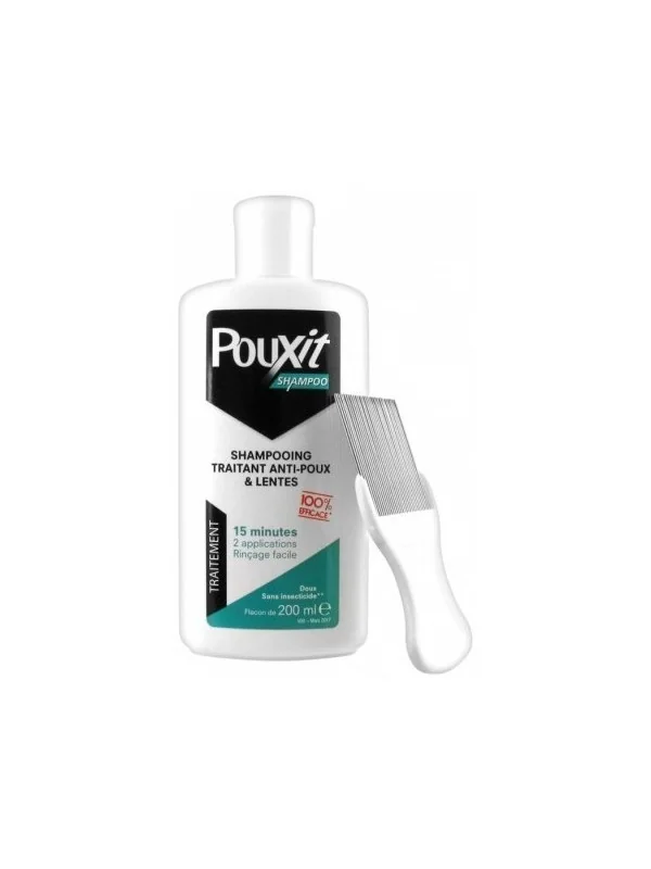 POUXIT SHAMPOOING TRAITANT ANTI-POUX&LENTES 200ML