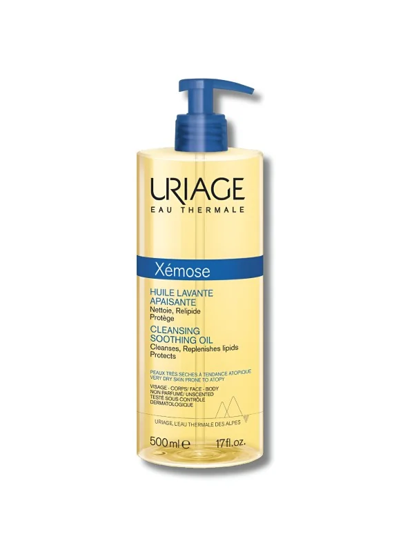 URIAGE XEMOSE - HUILE LAVANTE APAISANTE 500ML