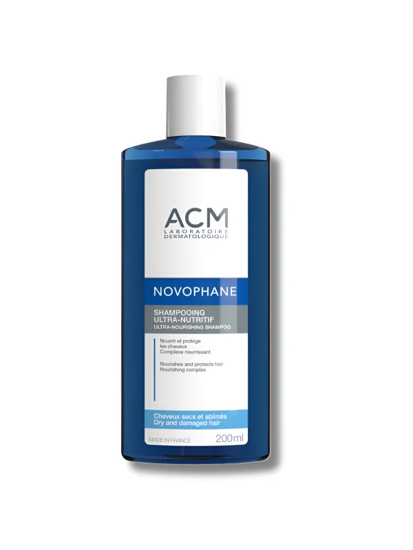 ACM NOVOPHANE ULTRA NUTRITIVE - SHAMPOOING CHEVEUX SECS 200ML
