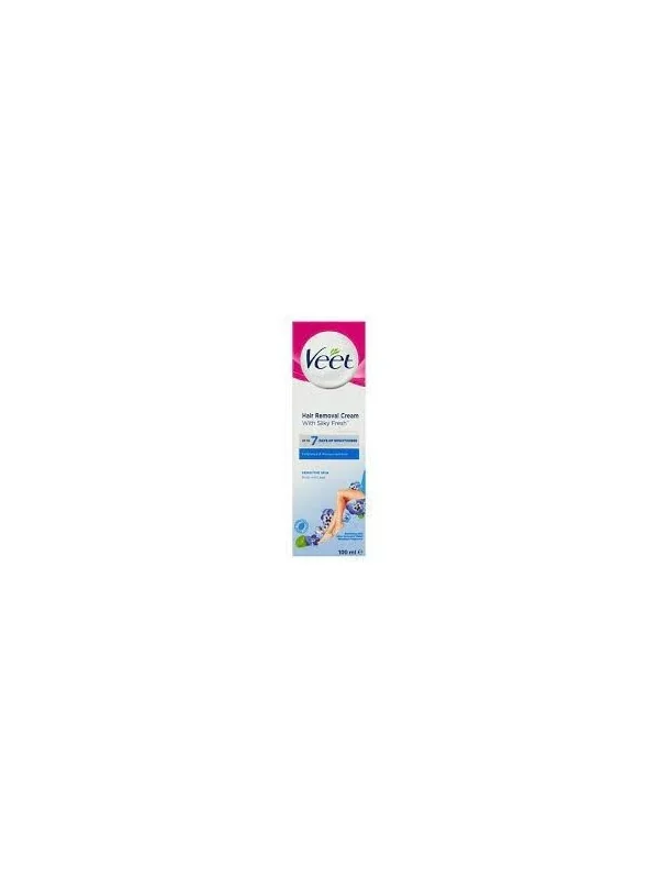 VEET - CRÈME DÉPILATOIRE PEAUX SENSIBLES SILK & FRESH 100ML