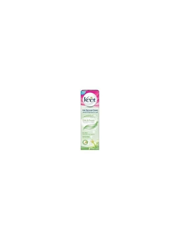 VEET Crème Dépilatoire Veet Peaux Sèches Silk & Fresh 100ML