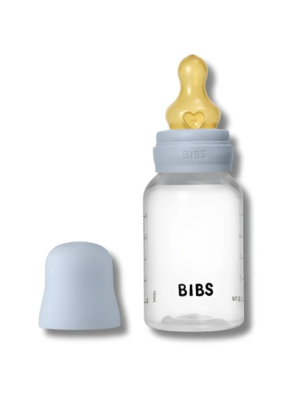 BIBS - BIBERON LATEX SLOW FLOW BLUE 150ML