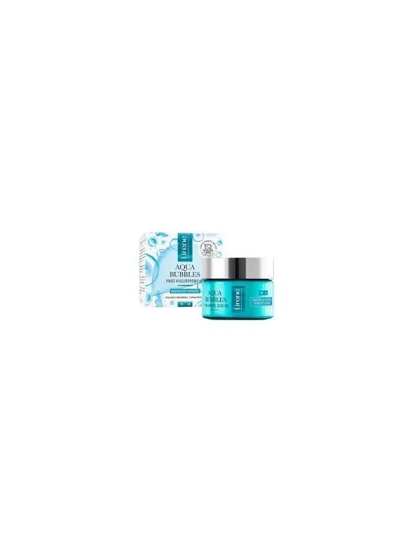LIRENE AQUA BUBBLES HYDRO-GEL CREME VISAGE JOUR ET NUIT 50ML