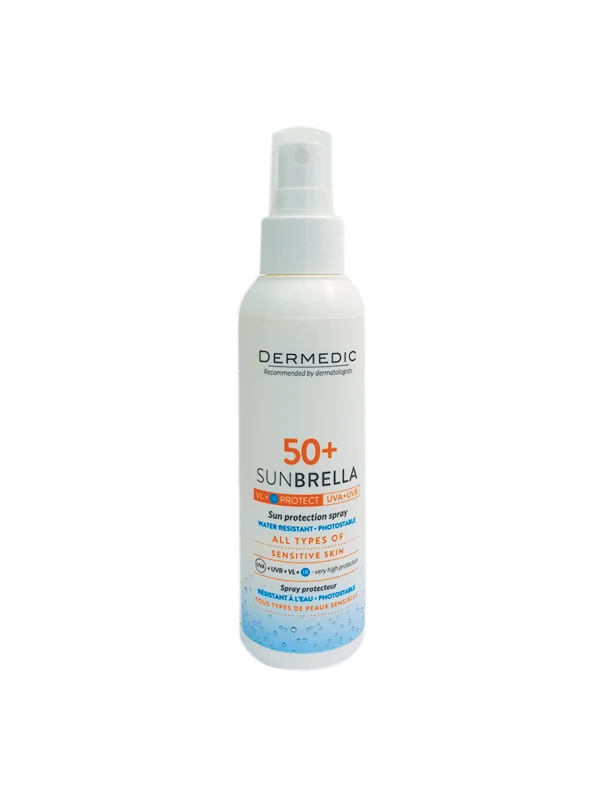 DERMEDIC SUNBRELLA SPRAY BEBES, ENFANTS ET ADULTES SPF50+ 150ML