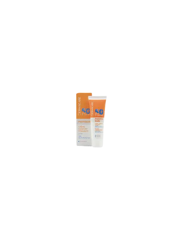DERMACARE PHOTOSUN CRÈME PROTECTRICE SPF50+ INVISIBLE tout type de peau