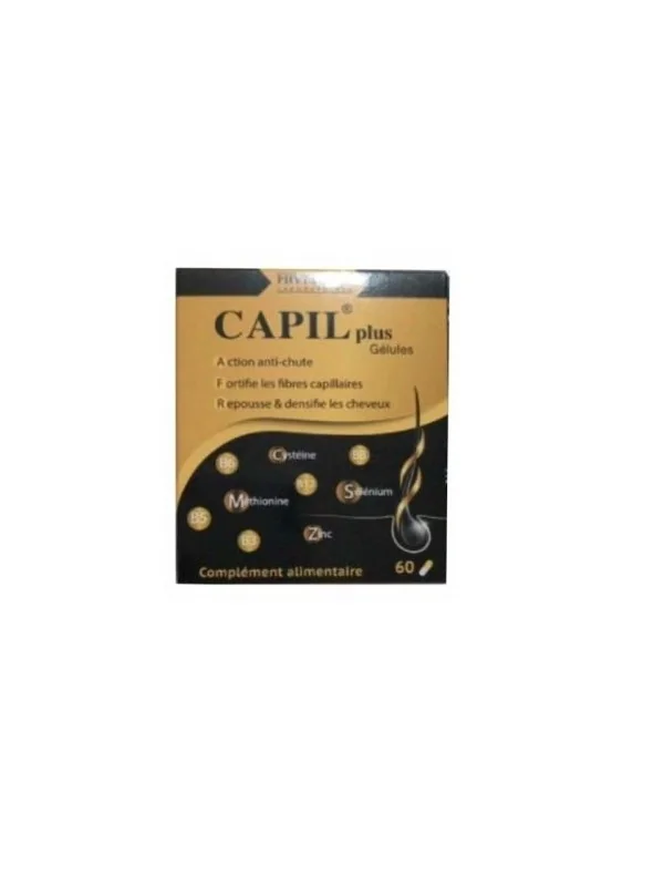 CAPIL PLUS ANTI-CHUTE CHEVEUX 60 GELLULES