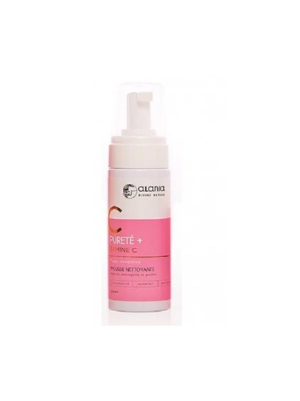 ALANIA PURETE+ VITAMINE C MOUSSE NETTOYANTE 150ML