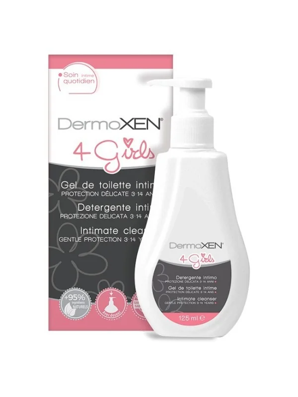 DERMOXEN GEL DE TOILETTE INTIME 4 GIRLS 125ML