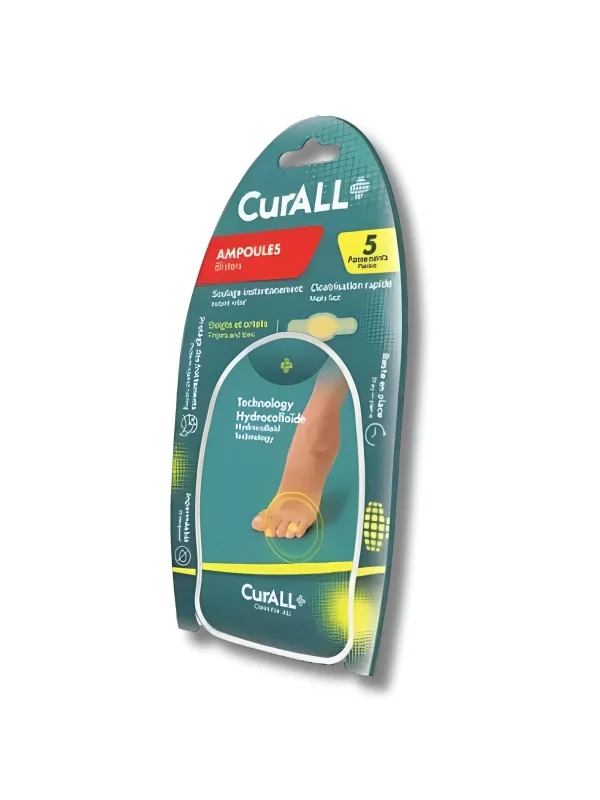 CURALL - AMPOULES DOIGTS ET ORTEILS BOITE DE 5