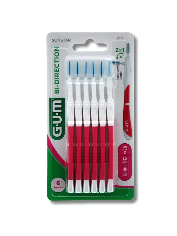 GUM - BI DIRECTION BOITE DE 6 2614