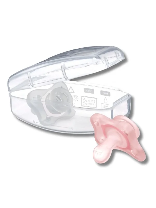 CHICCO - LOT DE 2 SUCETTES MICRO 0-2MOIS FILLE