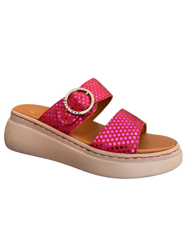 STILIGHT - CLAQUETTES ORTHOPÉDIQUES COULEUR ROSE CHANGEANTE FEMMES