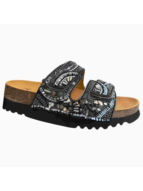 SCHOLL - CLAQUETTES ORTHOPEDIQUES NOIRES FEMMES