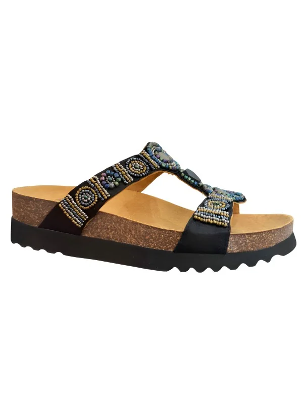 SCHOLL - CLAQUETTES ORTHOPEDIQUES FEMMES AVEC CRISTAUX