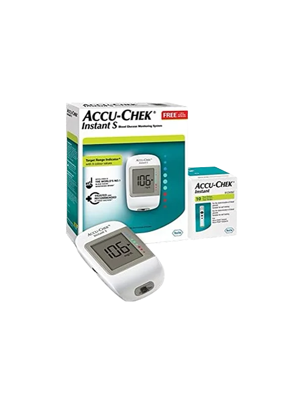 Coffret Accuchek Instant - Appareil + 60 bandelettes